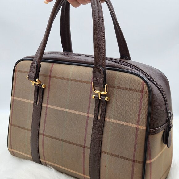 Burberry  NovaCheck Boston Bag - Picture 7 of 17